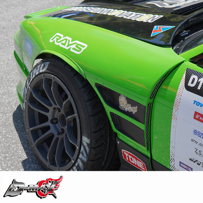[+40mm] D1SPEC Front Fenders - 180SX RPS13