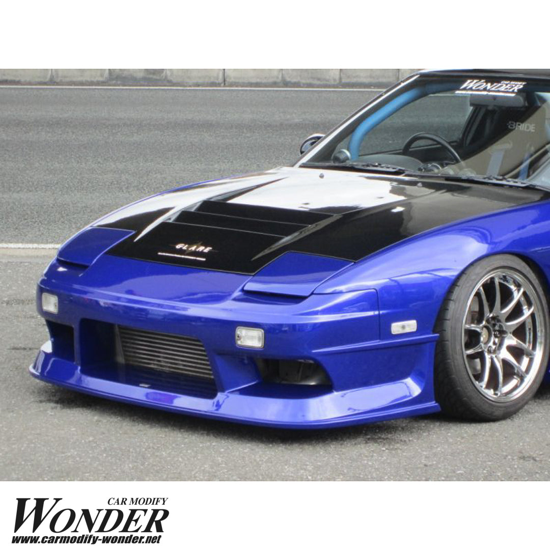 CAR MODIFY WONDER [GLARE] トリプルダクトボンネット - 180SX – E.K