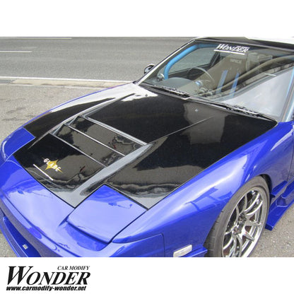 [GLARE] Triple-Duct Bonnet - 180SX