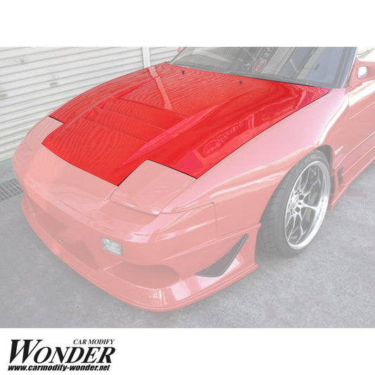 [GLARE] Triple-Duct Bonnet - 180SX