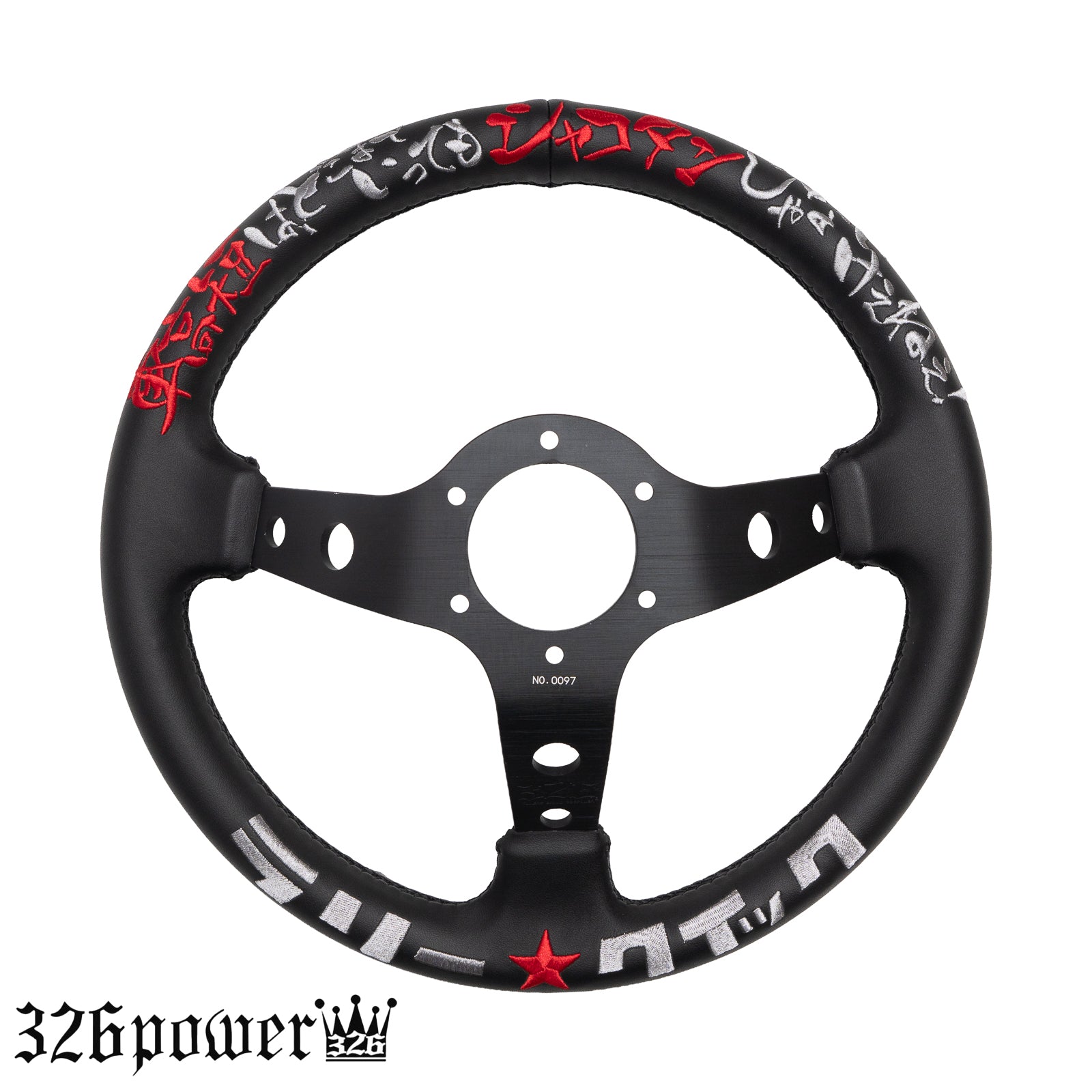 326POWER Rally Quick Steering Wheel MITSURU HARUGUCHI Model – E.K