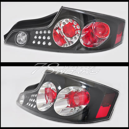 78WORKS G35/V35 Skyline LED Tail Light Unit - Gloss Black (2 Door Models)