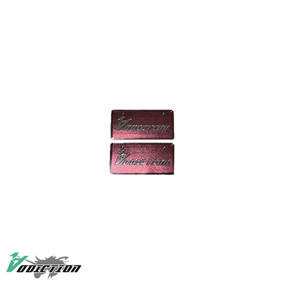 "ADDICTION" Number Plate - Red