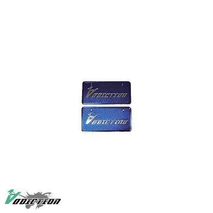"ADDICTION" Number Plate - Blue