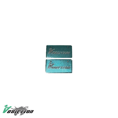 "ADDICTION" Number Plate - Green