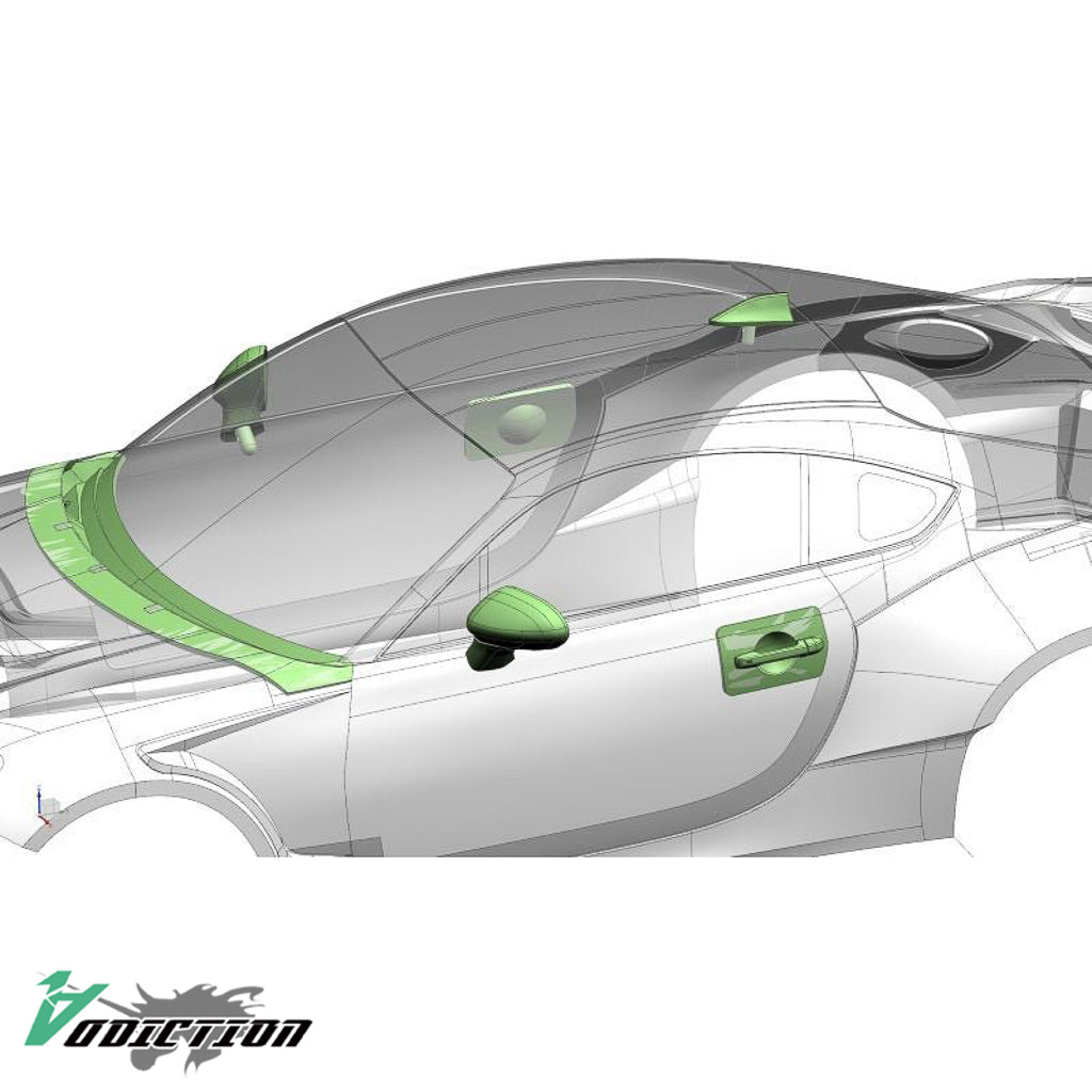 [Real Detail] Toyota GR86 (ZN8) [1:10] Real Body Parts Set 1