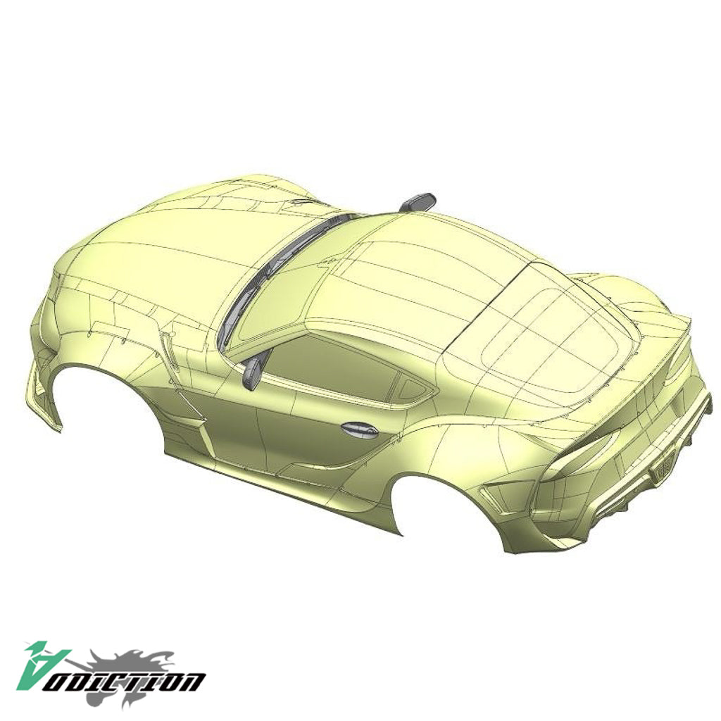 [Real Detail] Supra A90 [1:10] Real Body Parts Set 2