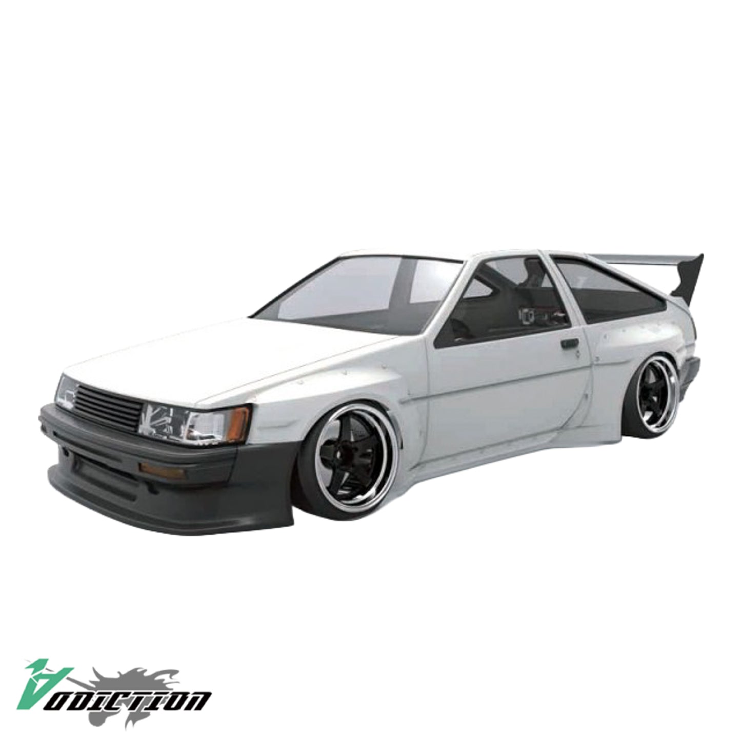 [Real Detail] PANDEM TOYOTA AE86 Levin Hatch [1:10/240mm] RC Body