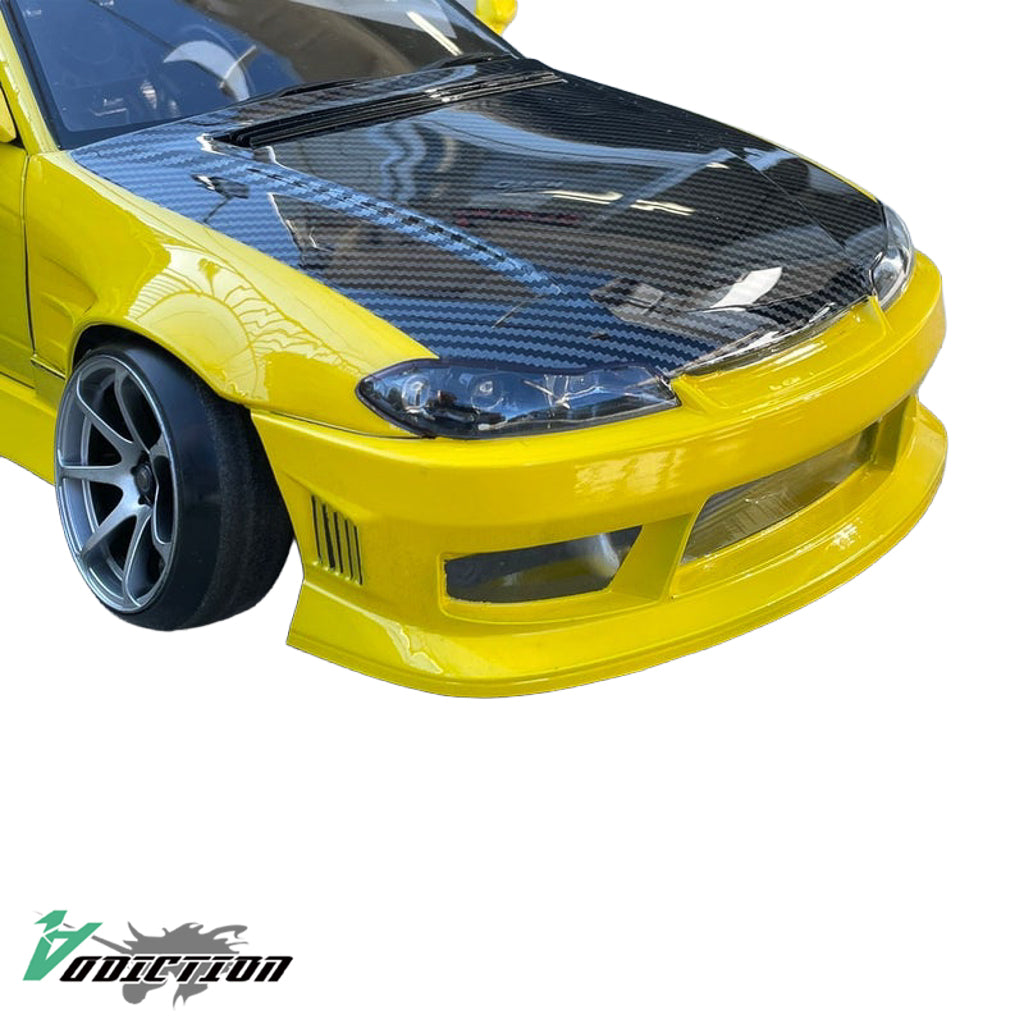 [ハイグレード/タイプR] オリジンラボ 雷神 S15 シルビア [1/10] RC ボディ