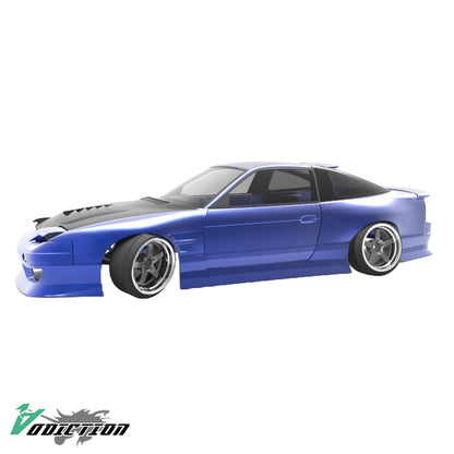 [ハイグレード] 日産 180SX D-MAX 1/10 RCボディ