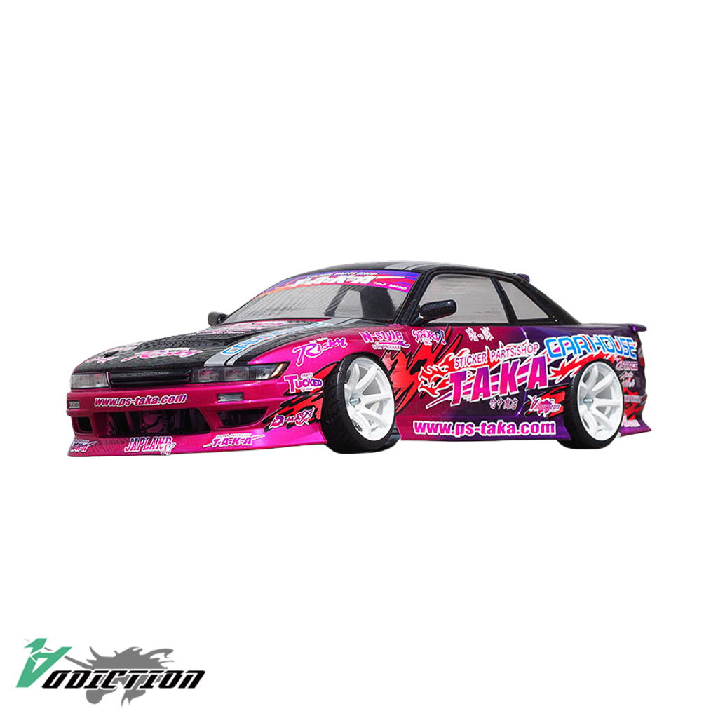 [ハイグレード] 日産 S13 シルビア D-MAX フジオ's 2020 1/10 RC ボディ