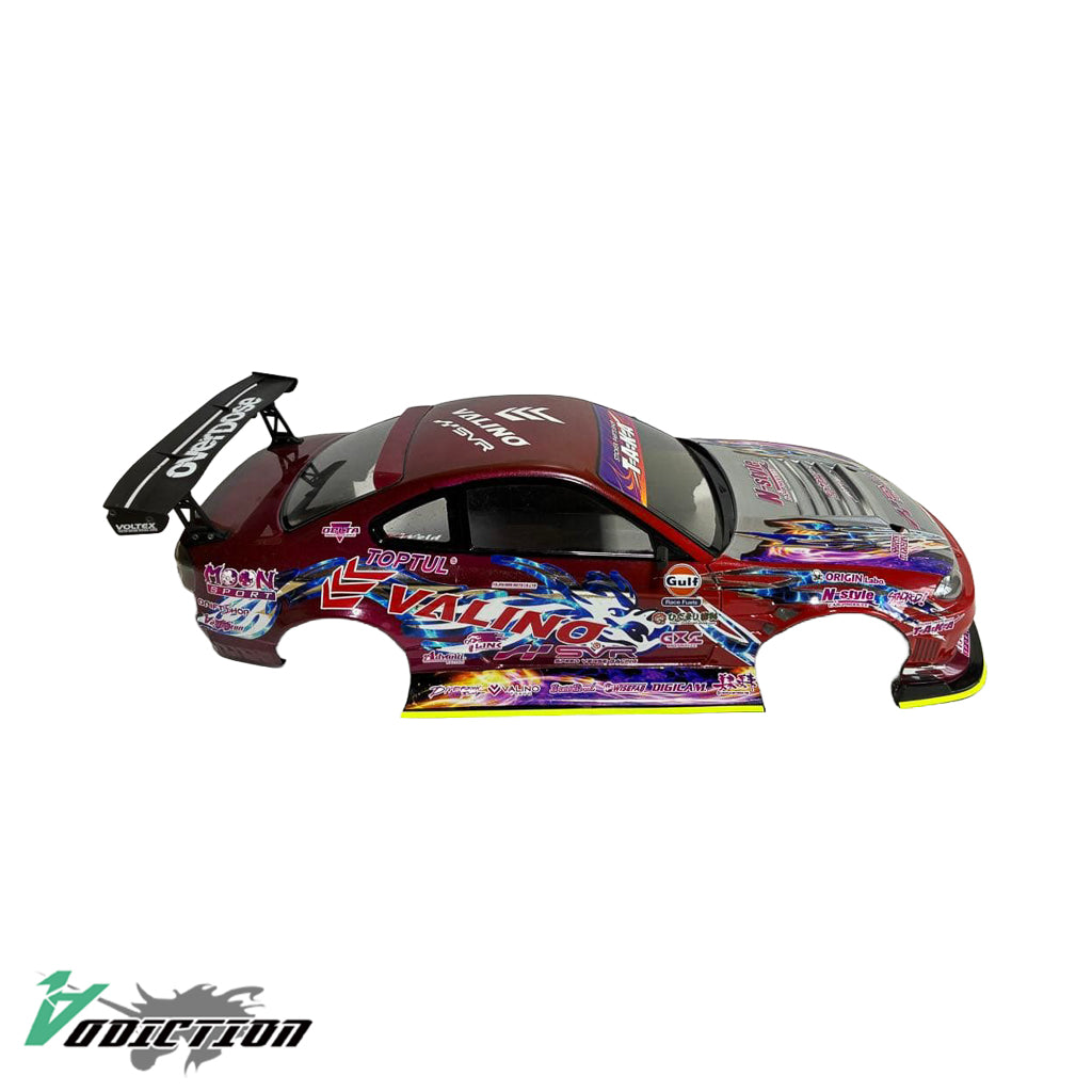 [High Grade] Nakamura Naoki "Drift Masters 2023" Nissan S15 Silvia [1:10] RC Body