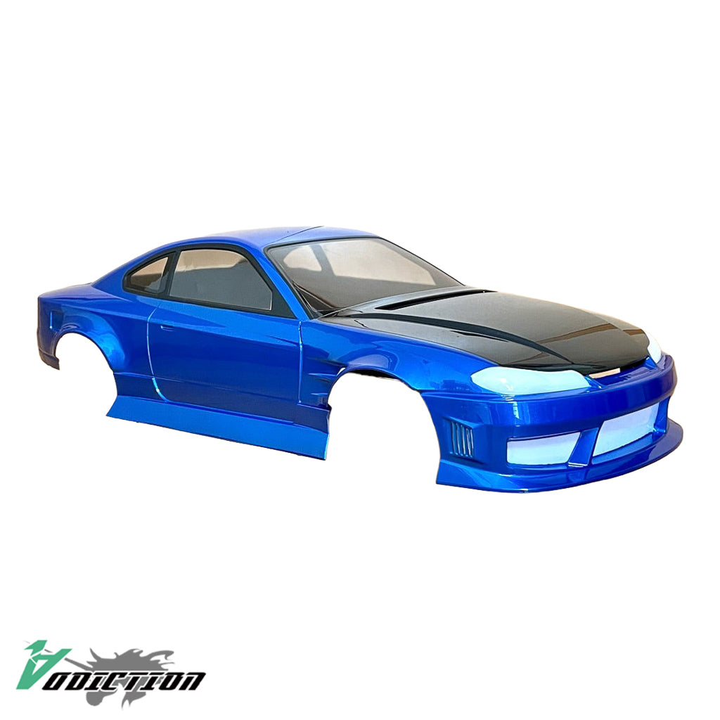 [ハイグレード] 日産 S15 シルビア ORIGIN LABO 雷神 1/10 RC ボディ