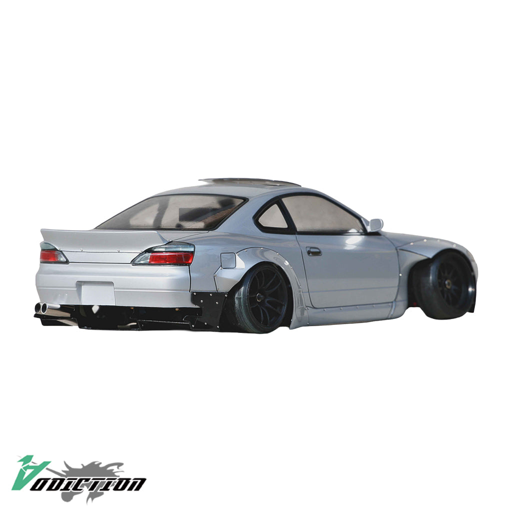[ハイクオリティ] 日産 シルビア S15 ロケットバニー 1/10 RCボディ