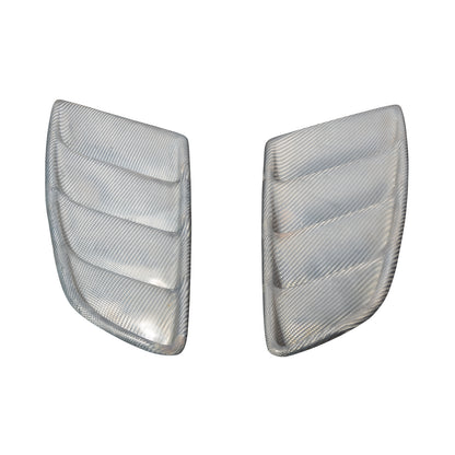 [Silver Carbon] Bonnet Ducts [Type SS] - Universal
