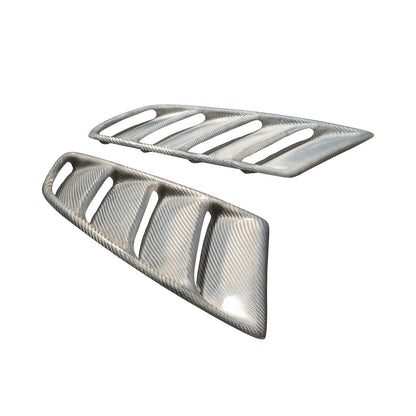 [Silver Carbon] Bonnet Ducts [Type SS] - Universal