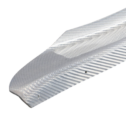 [Silver Carbon] Front Bumper Canard [EX] - Universal