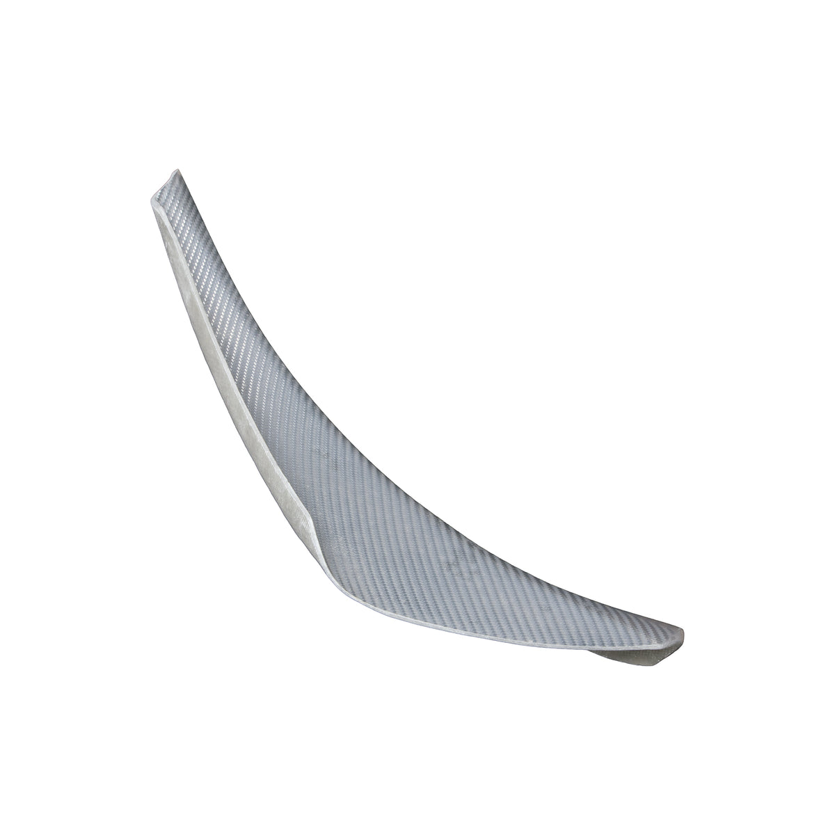 [Silver Carbon] Front Bumper Canard [EX] - Universal