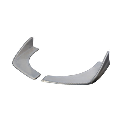 [Silver Carbon] Front Under Canard [L Size] - Universal