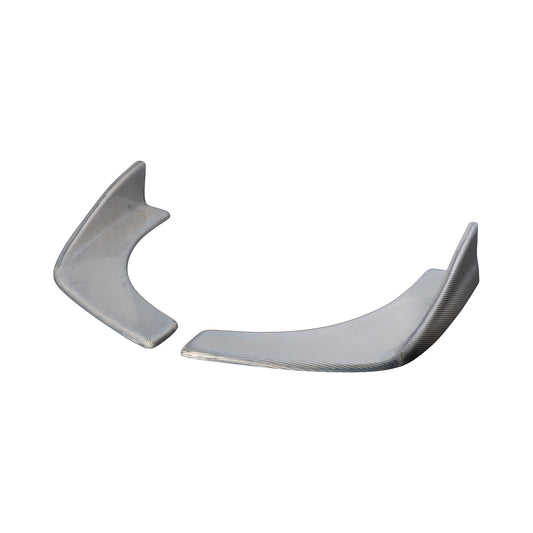 [Silver Carbon] Front Under Canard [L Size] - Universal