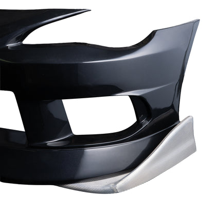 [Silver Carbon] Front Under Canard [L Size] - Universal