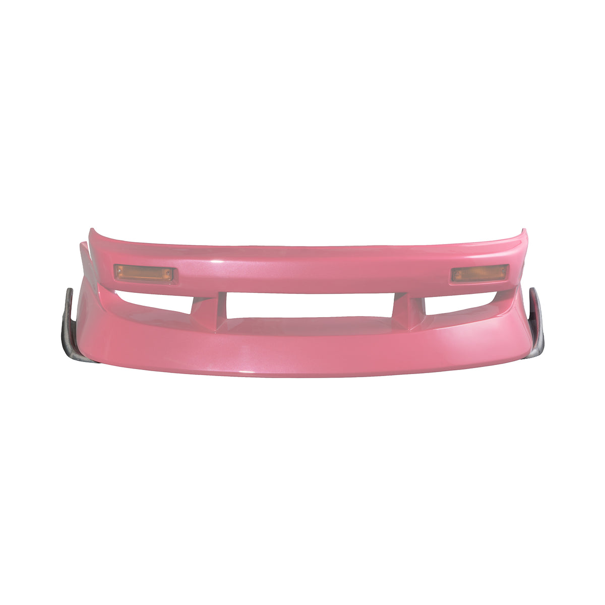 [Silver Carbon] Front Under Canard [L Size] - Universal