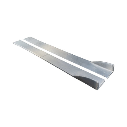 [Silver Carbon] Side Skirt Splitter [Universal] - 1750mm