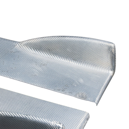 [Silver Carbon] Side Skirt Splitter [Universal] - 1750mm