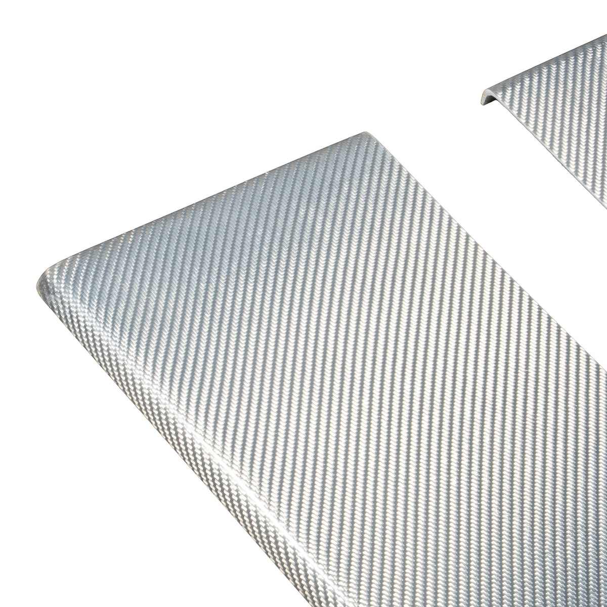 [Silver Carbon] Side Skirt Splitter [Universal] - 1750mm