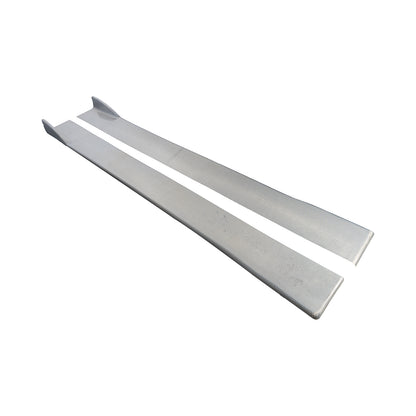 [Silver Carbon] Side Skirt Splitter [Universal] - 1750mm