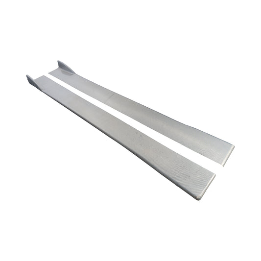[Silver Carbon] Side Skirt Splitter [Universal] - 1750mm
