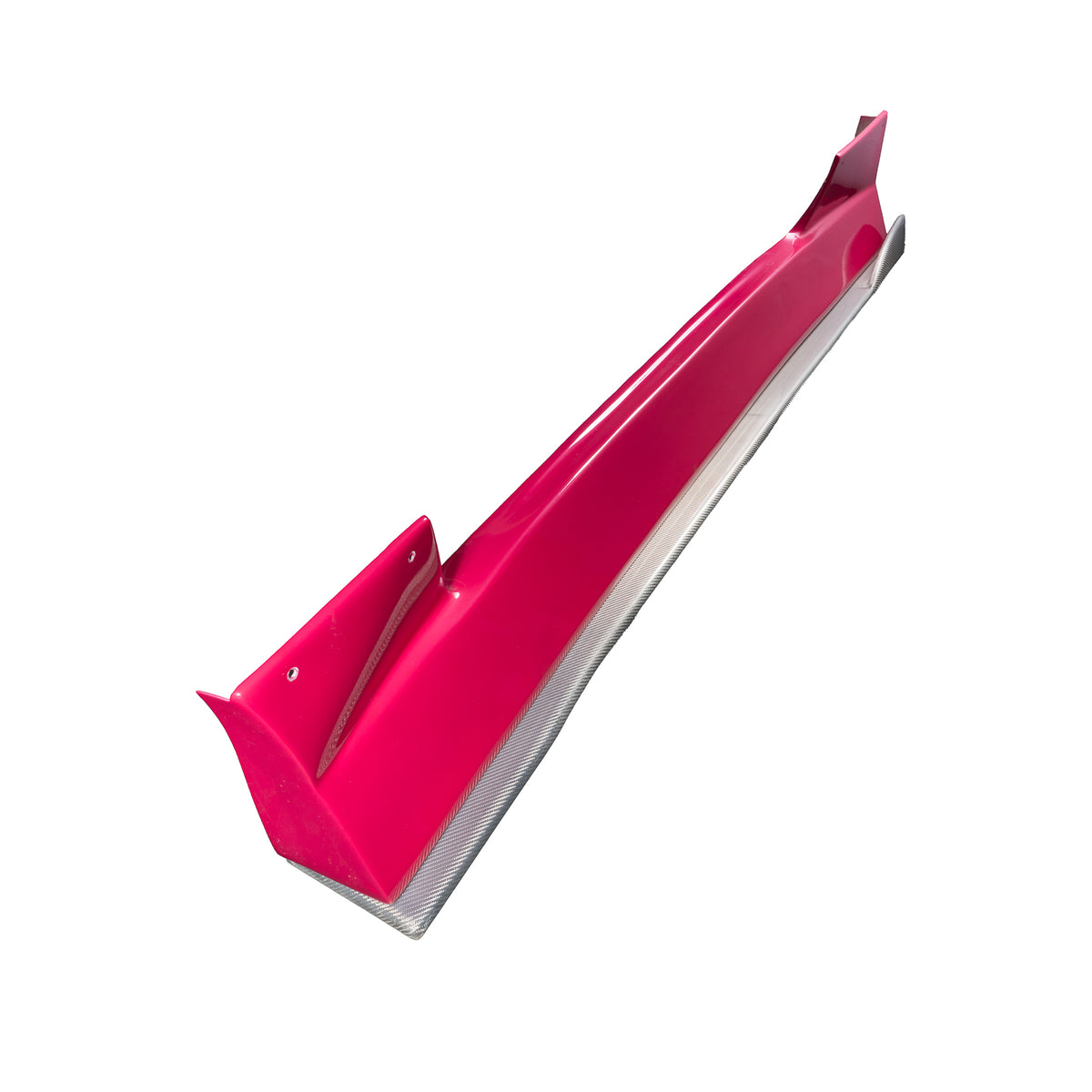 [Silver Carbon] Side Skirt Splitter [Universal] - 1750mm