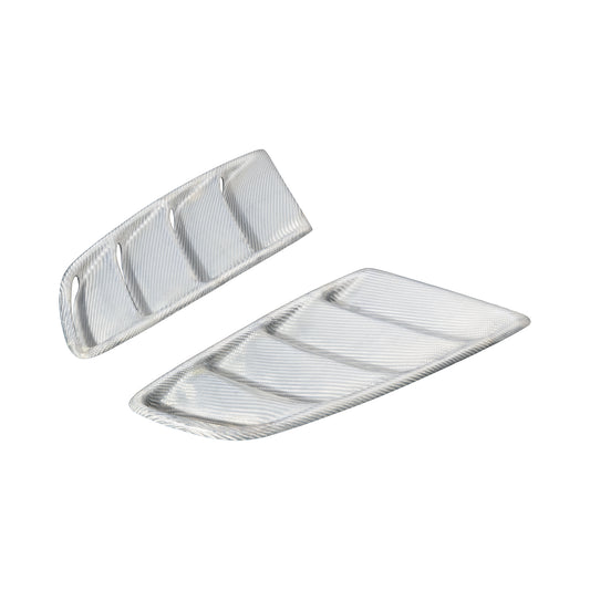 [Silver Carbon] Bonnet Ducts [Type SS] - Universal
