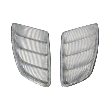 [Silver Carbon] Bonnet Ducts [Type SS] - Universal
