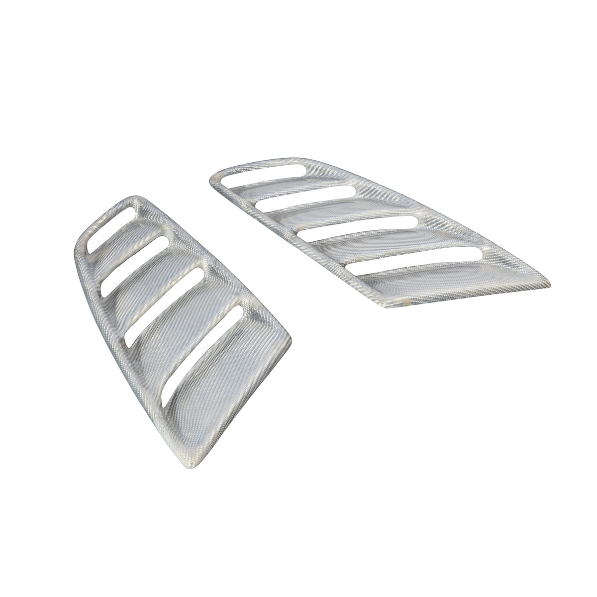 [Silver Carbon] Bonnet Ducts [Type SS] - Universal