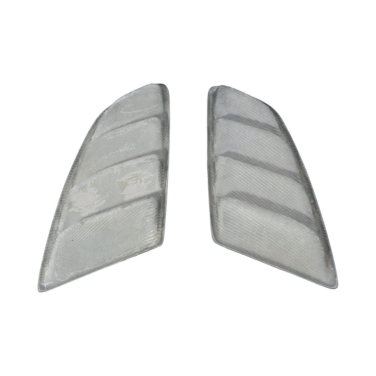 [Silver Carbon] Bonnet Ducts [Type SS] - Universal