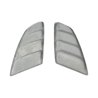 [Silver Carbon] Bonnet Ducts [Type SS] - Universal