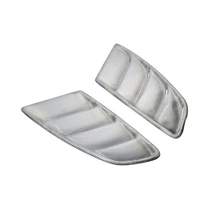 [Silver Carbon] Bonnet Ducts [Type SS] - Universal