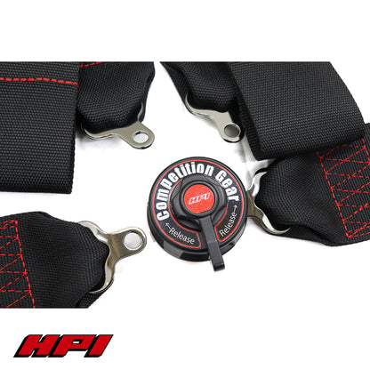 FIA 4 Point Racing Harness - Black