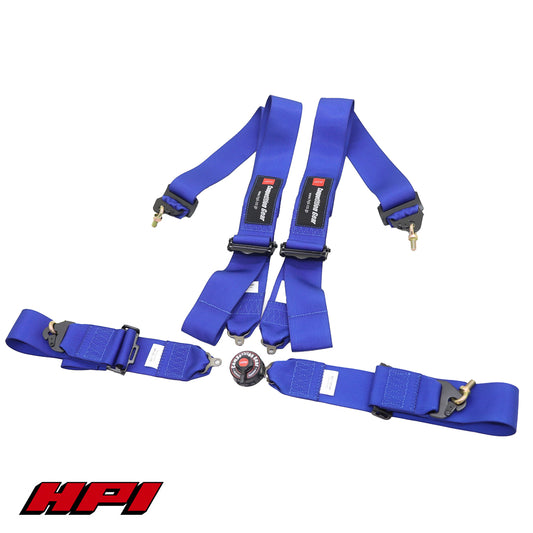FIA 4 Point Racing Harness - Blue