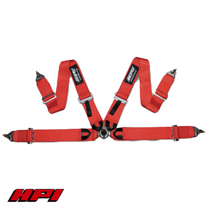 FIA 4 Point Racing Harness - Red