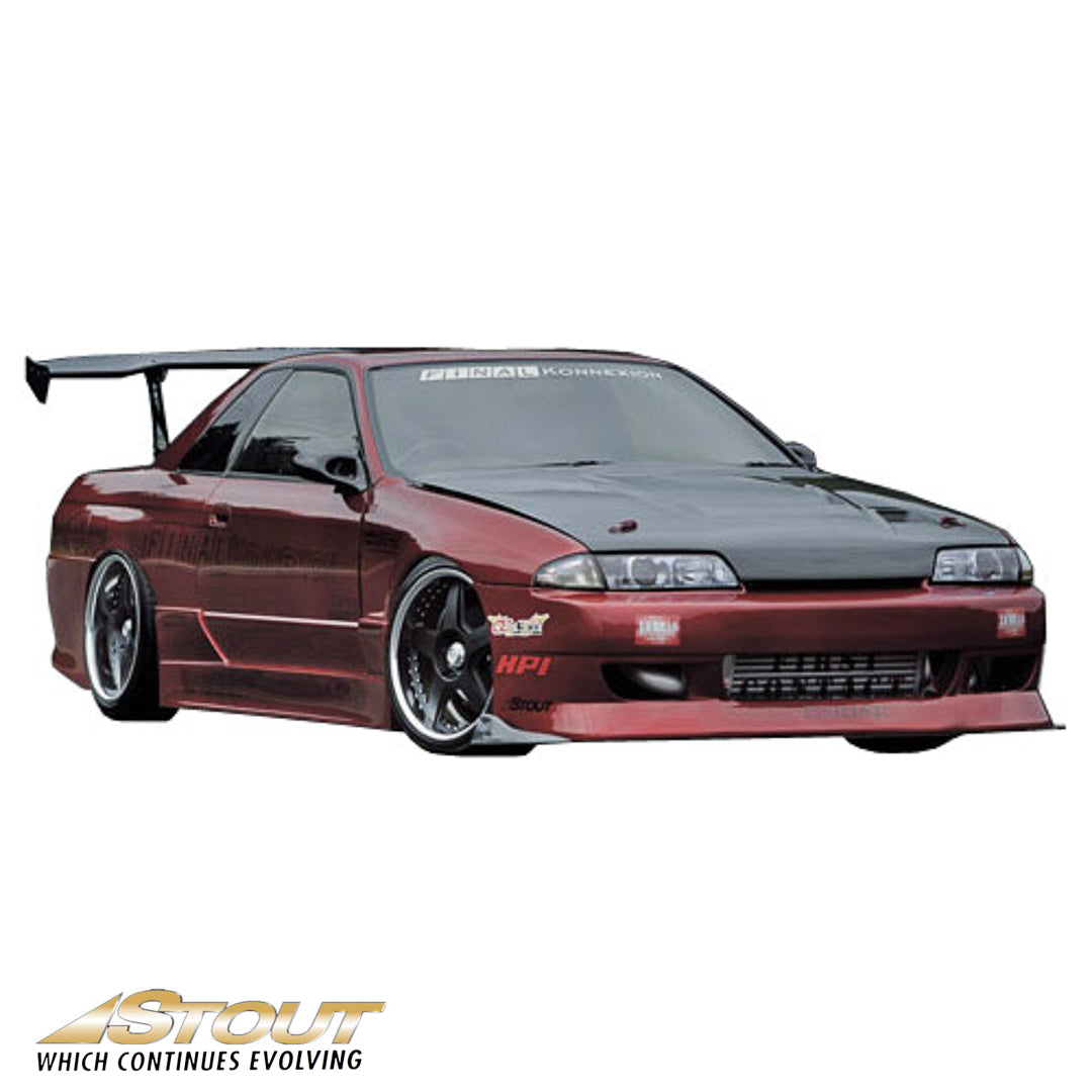 STOUT Type R Vented Bonnet - NISSAN R32 Skyline GTS-T – E.K Motors