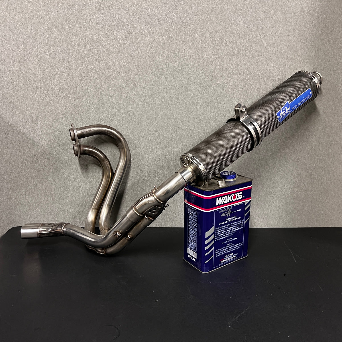TSR Semi-Exhaust System (Carbon Fiber) - VFR400R / RVF400