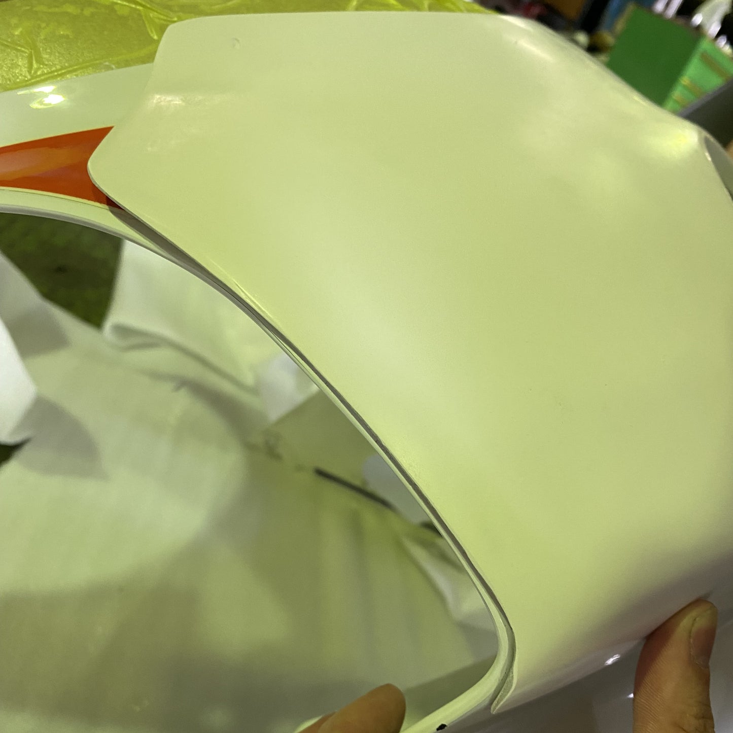 FRP Endurance Style Front "Zekken" Number Plate / Headlight Block-off