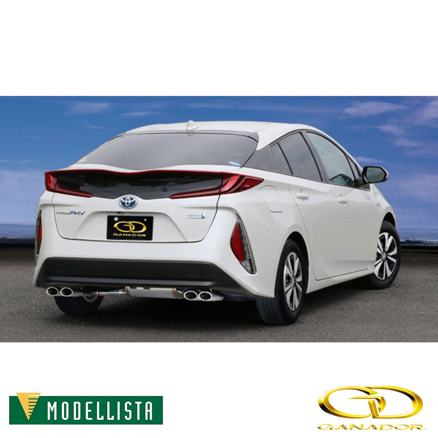 MODELLISTA PRIUS PHV PRIUS PRIME GANADOR マフラー