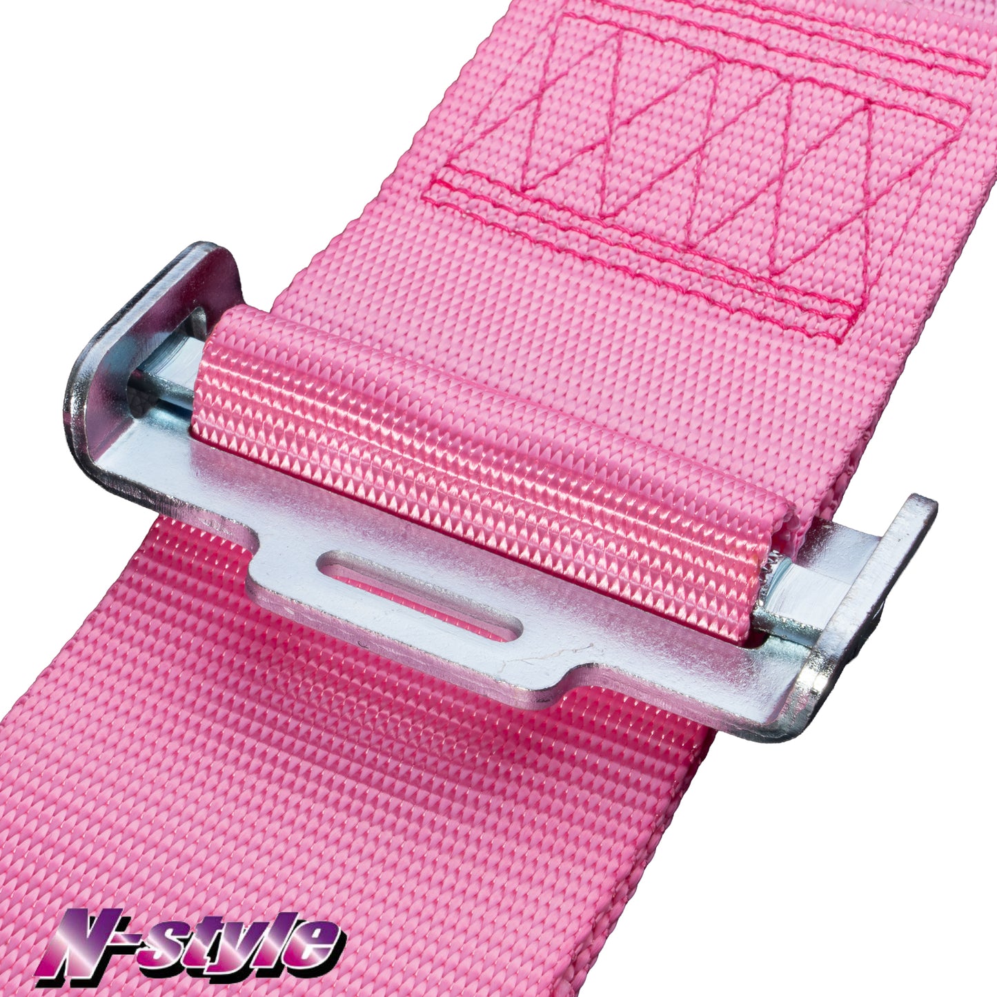 【新商品】N-STYLE 4点式レーシングハーネス ピンク