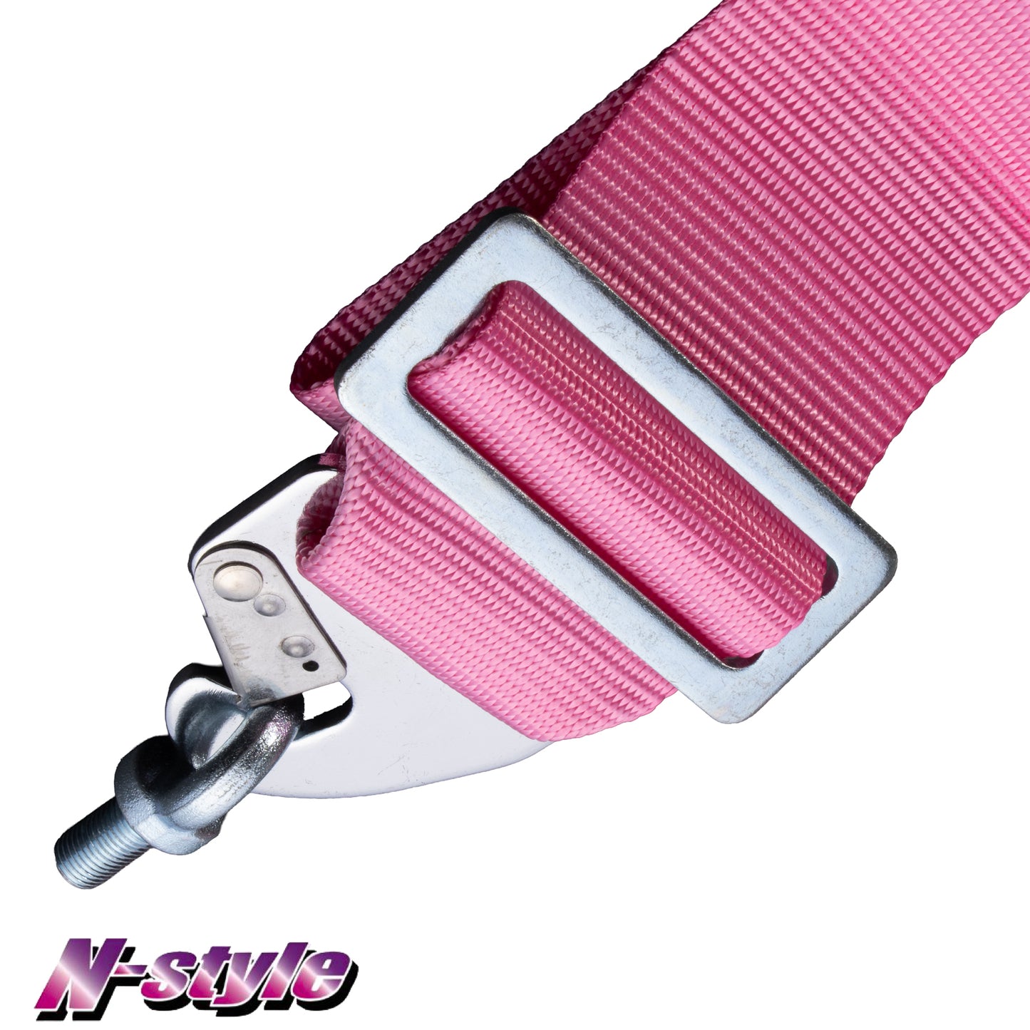 【新商品】N-STYLE 4点式レーシングハーネス ピンク