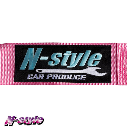 【新商品】N-STYLE 4点式レーシングハーネス ピンク