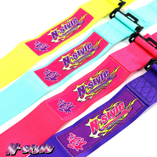 4 Point Seat Belt Racing Harness - Pink