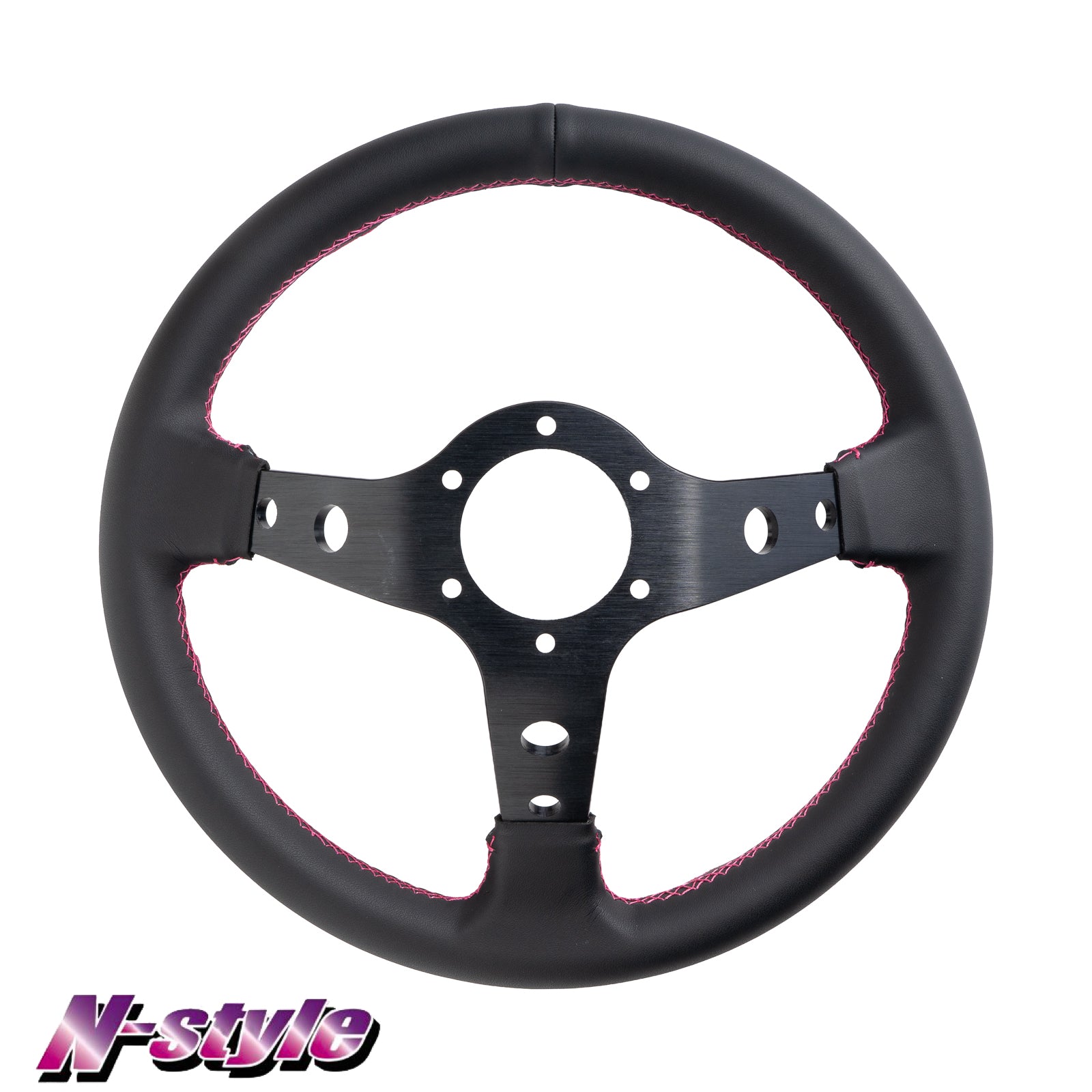 KIWAMI ステアリング N-style極 カー用品 カーパーツ ハンドル N-STYLE KIWAMI ステアリングホイール（エンブレム入り） – E.K Motors